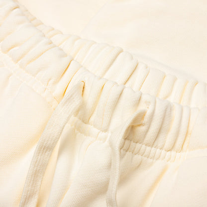 Academy Short - Cannoli Cream/Gold Flame