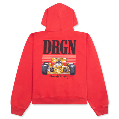 Feature x D-R-G-N Formula Hoodie - Farari Red
