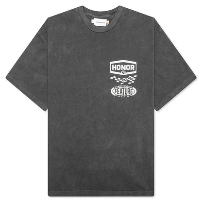 Feature x Honor The Gift Precision Graphic Tee - Faded Black