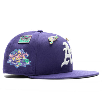 Feature x New Era Northern Lights 59FIFTY Fitted - Oakland Athletics