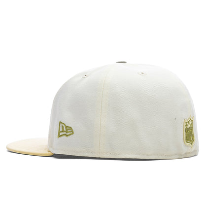 Feature x New Era 59FIFTY Fitted Las Vegas Raiders - Chrome White/Soft Yellow