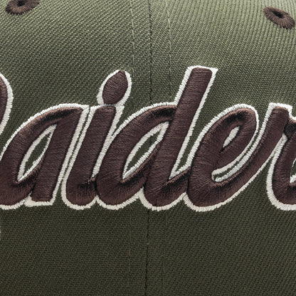 Feature x New Era 59FIFTY Fitted Las Vegas Raiders - New Olive/Stone