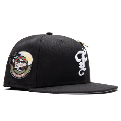 Feature x New Era 59FIFTY Fitted Old English F Calabasas - Black/White