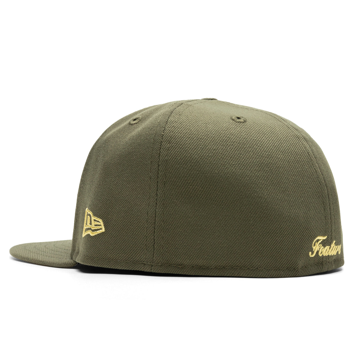 Feature x New Era 59FIFTY Fitted Old English F Calabasas - New Olive/Vegas Gold