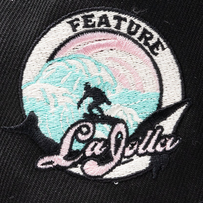 Feature x New Era 59FIFTY Fitted Old English F La Jolla - Black/White
