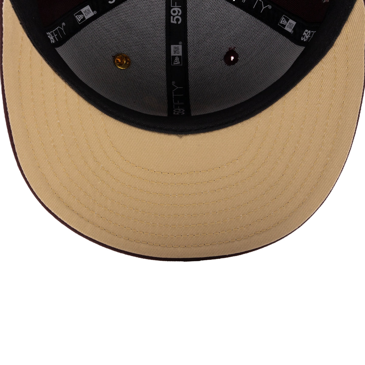 Feature x New Era 59FIFTY Fitted Old English F Wynn - Maroon/Vegas Gold
