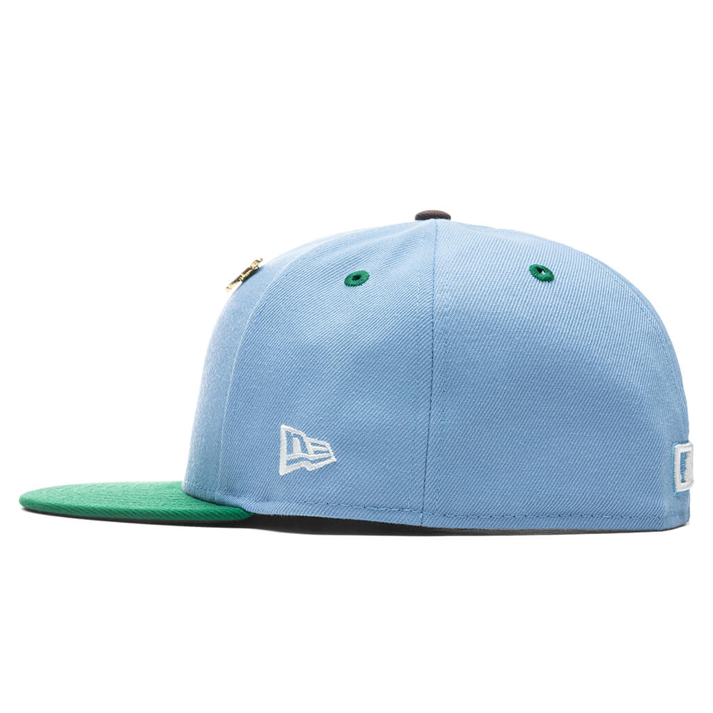 Feature x New Era "Earth" San Diego Padres Fitted - Birdseye Blue/Kelly Green