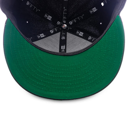 Feature x New Era Old English F Snapback Hat w/ Pin - Black