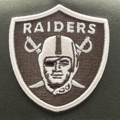 Feature x New Era 9Fifty A-Frame Snapback Las Vegas Raiders - Olive/Stone