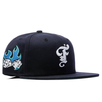 Feature x New Era Flaming Dice 59FIFTY Fitted - Feature F