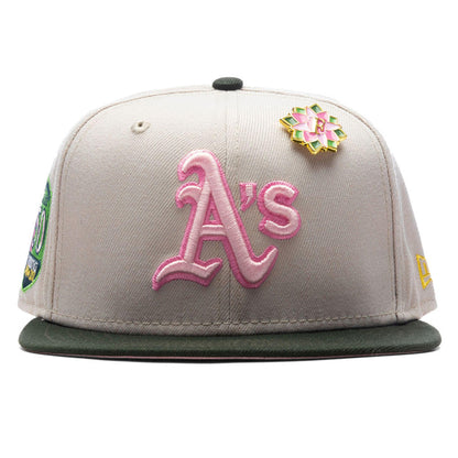 Feature x New Era Lotus 59FIFTY Fitted - Oakland Athletics