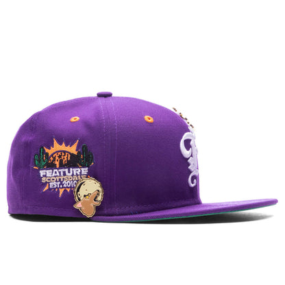 Feature x New Era Scottsdale 59FIFTY Fitted - Dark Purple