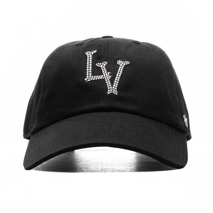 FEATURE x '47 Brand x Swarovski 'LV' Bones - Black