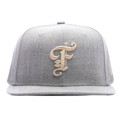 FEATURE x New Era 59FIFTY Fitted Wool - Heather Gray/Wool Ivory
