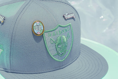 Feature x New Era 'Opal' 59FIFTY Fitted - Las Vegas Raiders