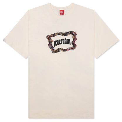 Flag S/S Tee - Antique White