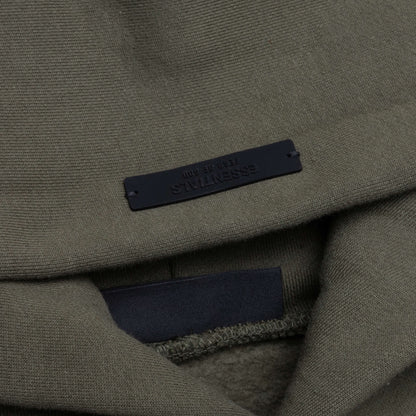 Fleece Hoodie - Military