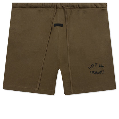 Fleece Soccer Short - Olive