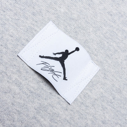 Flight Fleece Pullover Hoodie - Grey Heather/Black