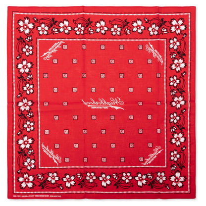 Flower Bandana - Red