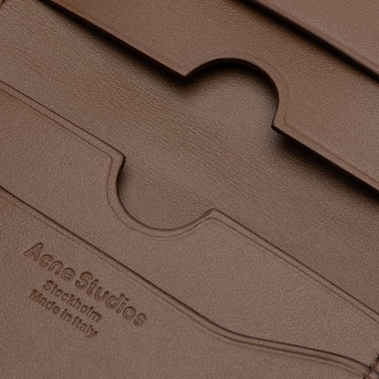 Folded Leather Wallet  Fn-Ux-Slgs000255 - Camel Brown