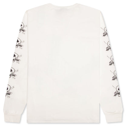 Foils Pigment Dyed L/S Tee - Natural