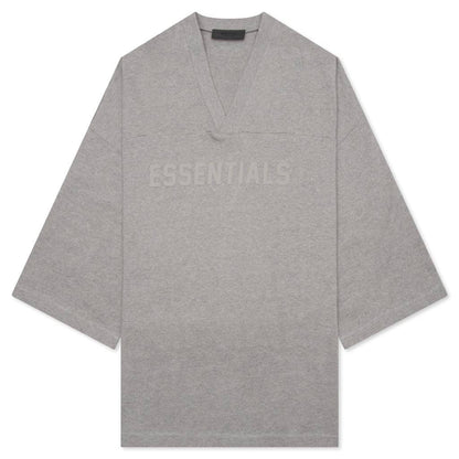 Football Tee - Dark Heather Oatmeal