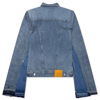 Ford Trucker Jacket - Light Wash Indigo