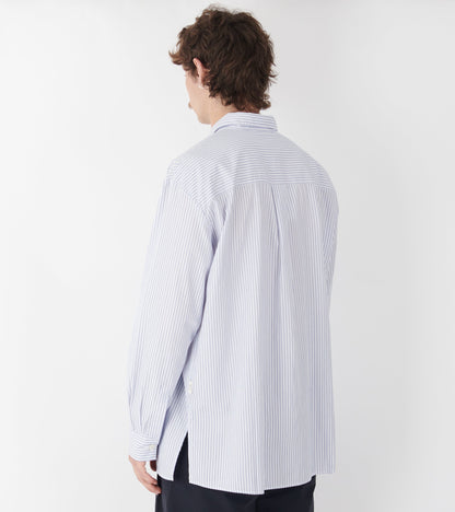 Pyjamas Relaxed Long Shirt Orchid Stripes