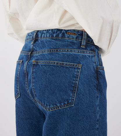 Willow Wide Jeans Mid Blue