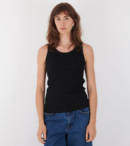 Rib Tank Black