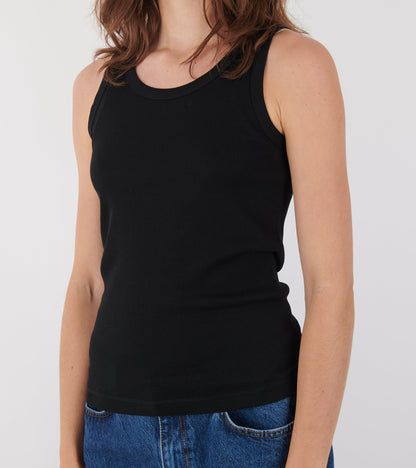 Rib Tank Black