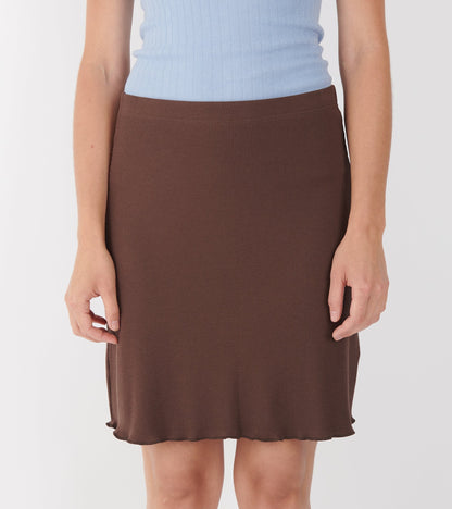 Mini Skirt Brown