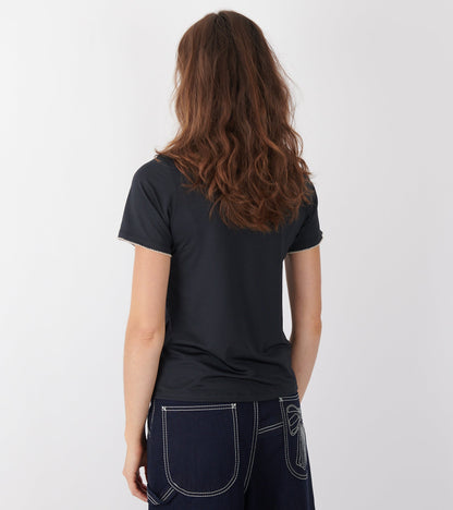 Caro Jersey T-shirt Black