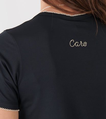 Caro Jersey T-shirt Black