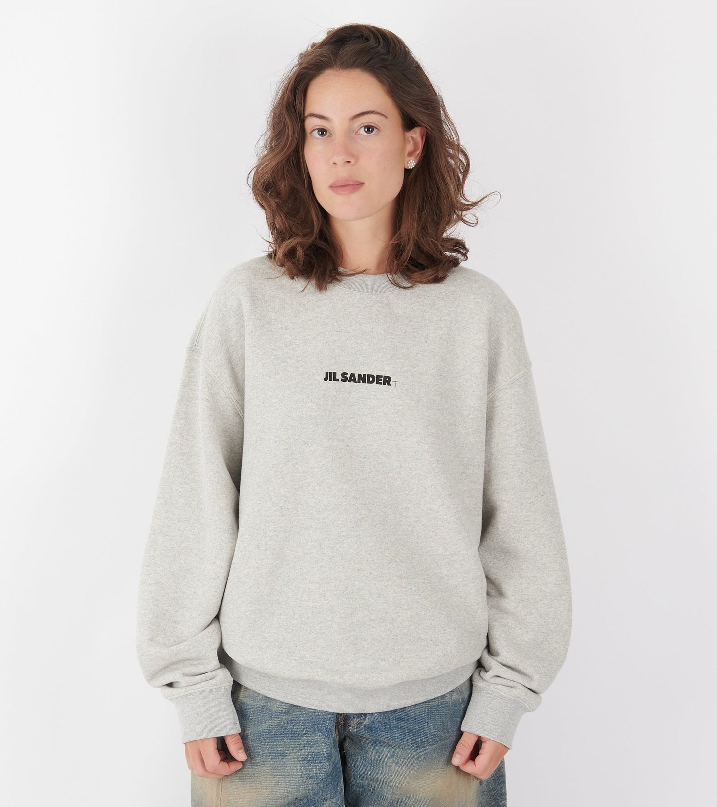 Logo Sweatshirt Grey Melange
