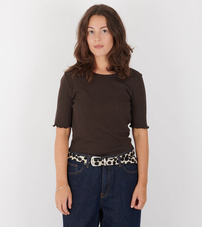 Edie Tee Dark Brown