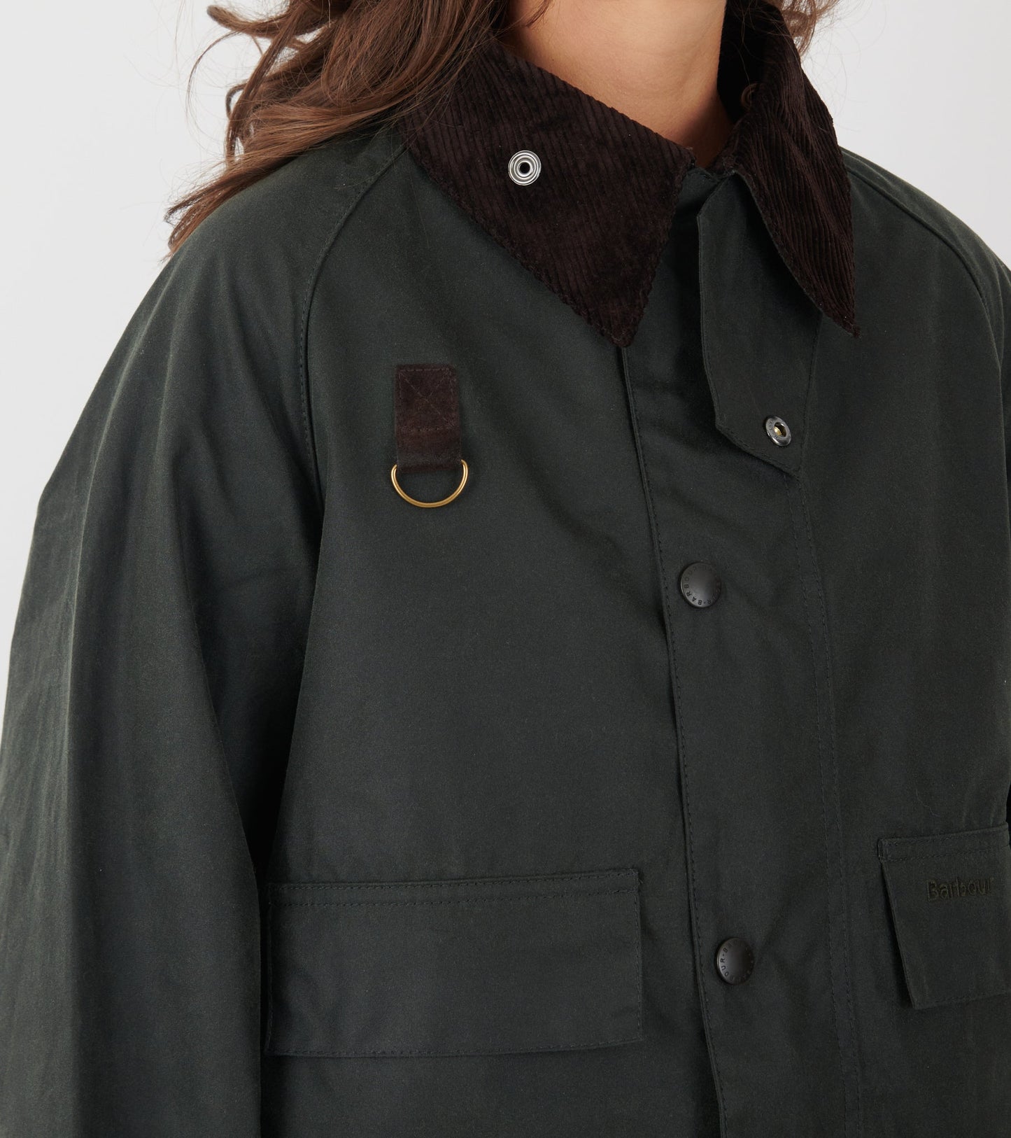 Barbour Spey Wax Jacket Sage