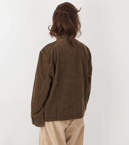 Angela Jacket Corduroy Bark
