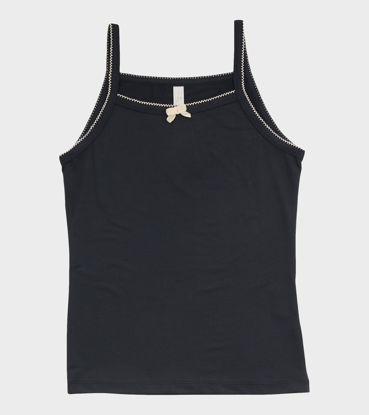 Caro Jersey Tank Black