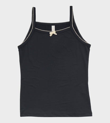 Caro Jersey Tank Black