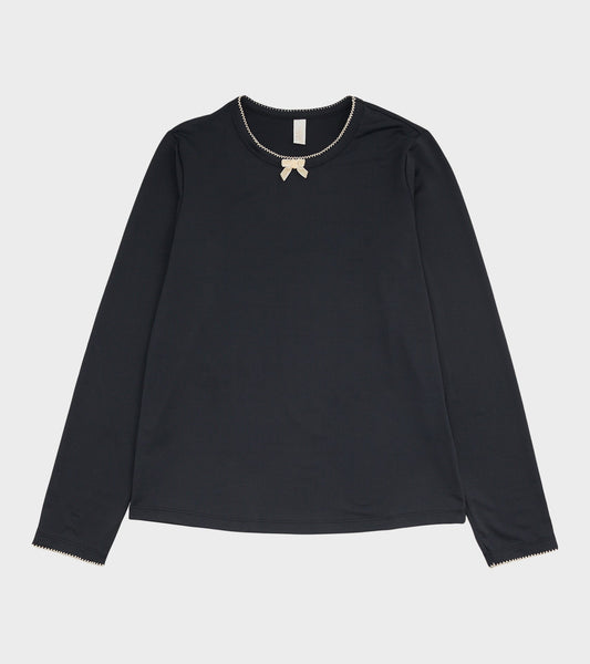 Caro Jersey Long Sleeve Black