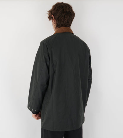 Barbour OS Solway Wax Jacket Sage