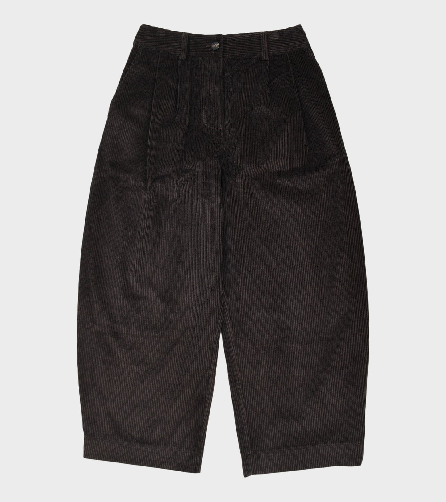Japanese Two-Tone Corduroy Robyn Trouser Taupes