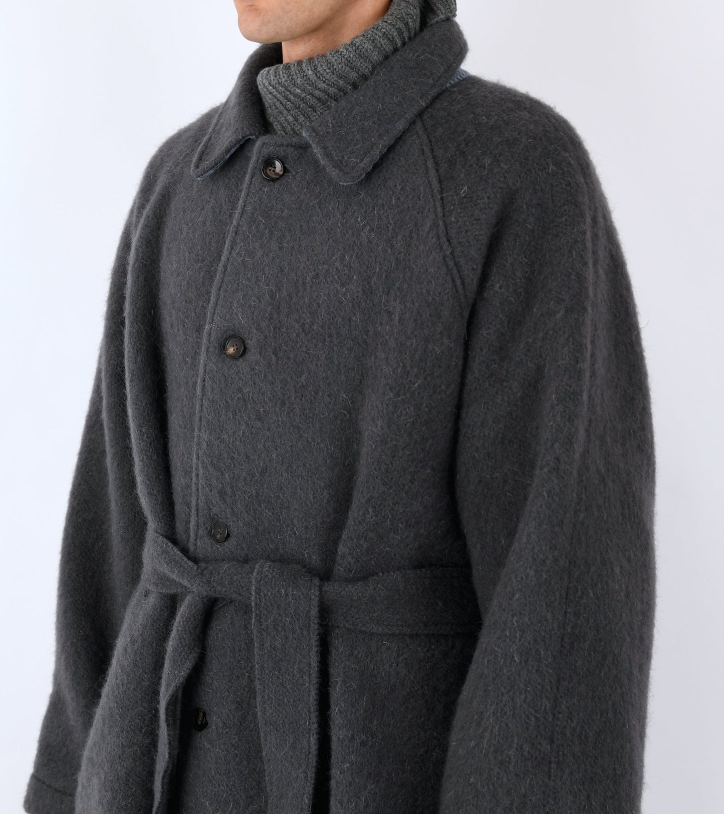 Mens Wickham Coat Slate