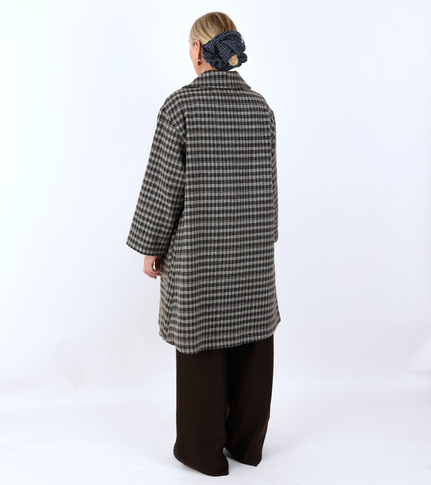 Astrid Long Coat Check