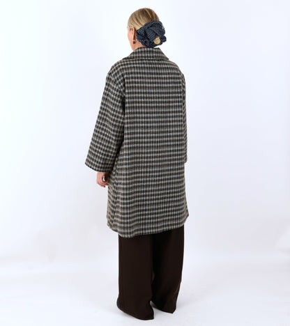 Astrid Long Coat Check