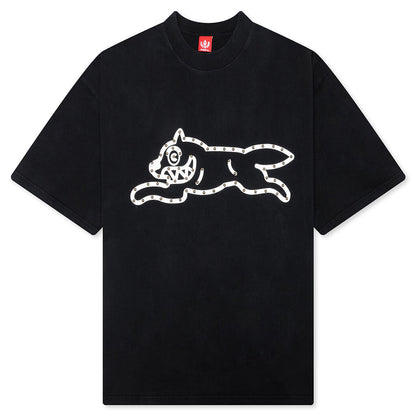 Frank S/S Tee - Charcoal Art