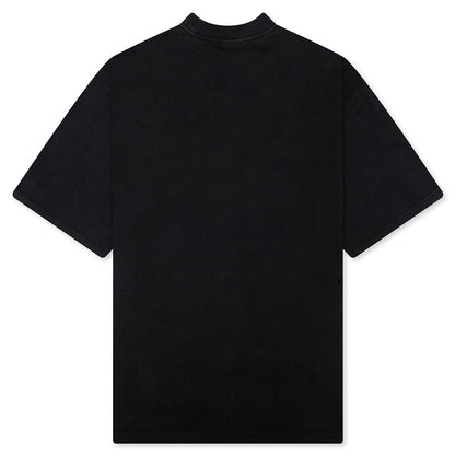 Frank S/S Tee - Charcoal Art