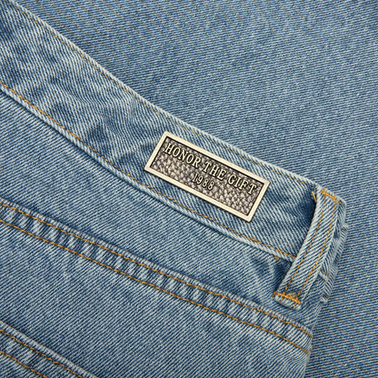Frayed Edge 11" Denim Bermudas - Indigo